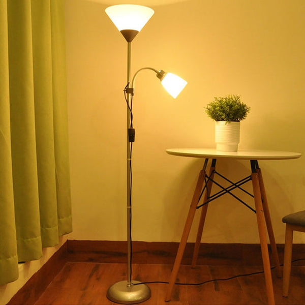 Folding Wrought Iron Floor Lamp