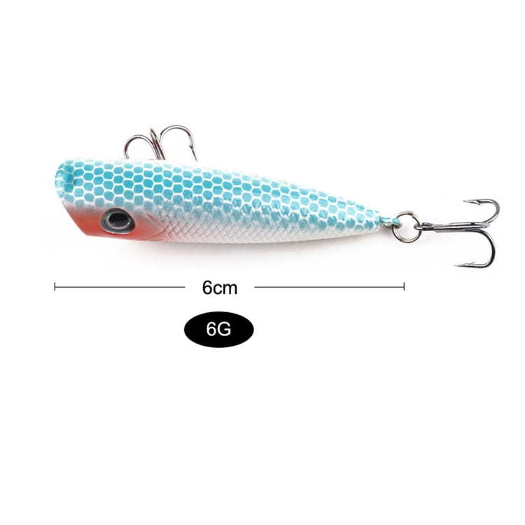 HENGJIA PO035 6cm/6g Simulation Hard Baits Fishing Lures Tackle Baits Fit Saltwater and Freshwater
