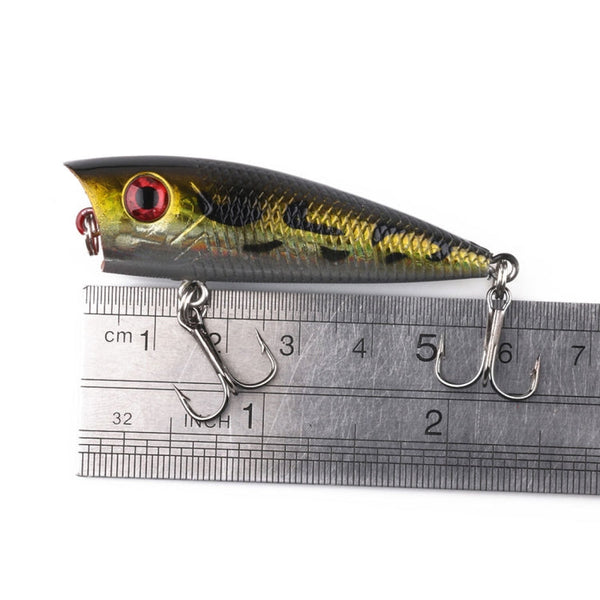 HENGJIA PO035 6cm/6g Simulation Hard Baits Fishing Lures Tackle Baits Fit Saltwater and Freshwater