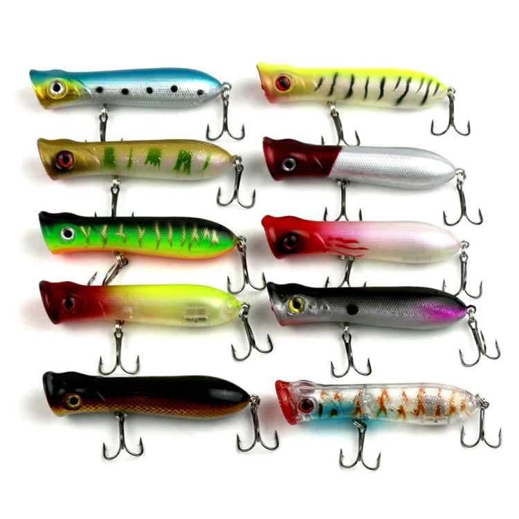 HENGJIA PO032 8cm/12g Simulation Hard Baits Fishing Lures with Hooks Tackle Baits Fit Saltwater and Freshwater