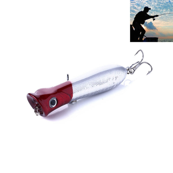 HENGJIA PO032 8cm/12g Simulation Hard Baits Fishing Lures with Hooks Tackle Baits Fit Saltwater and Freshwater