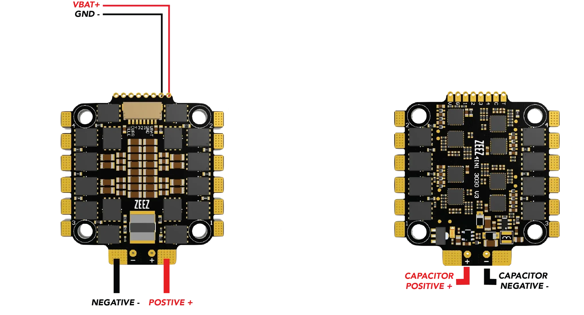Zeez 55A 4in1 3030 ESC V3