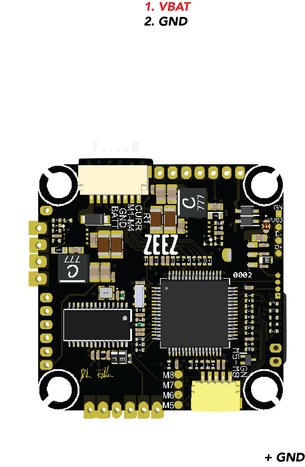 Zeez F7 3030 Betaflight Flight Controller V3