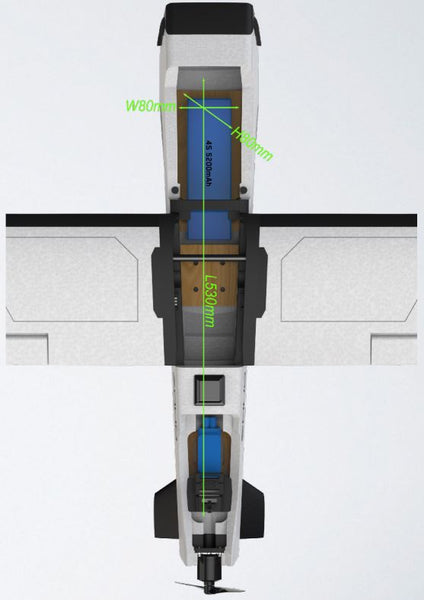 ZOHD Talon GT Rebel PNP Kit