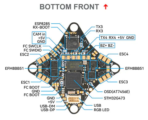 BetaFPV Air Brushless Flight Controller