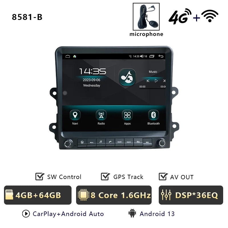 CHSTEK Android13 Car Radio Carplay Navigation For Porsche Cayman Boxster 718 911 918 981 997 Auto Stereo Qualcomm Bluetooth WIFI