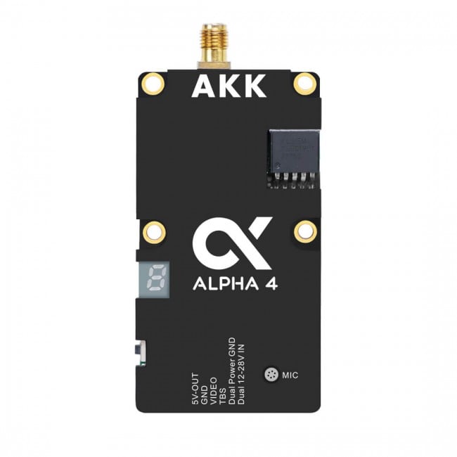 AKK Alpha 4 5.8GHz 25mW-4W 80CH Long Range VTX
