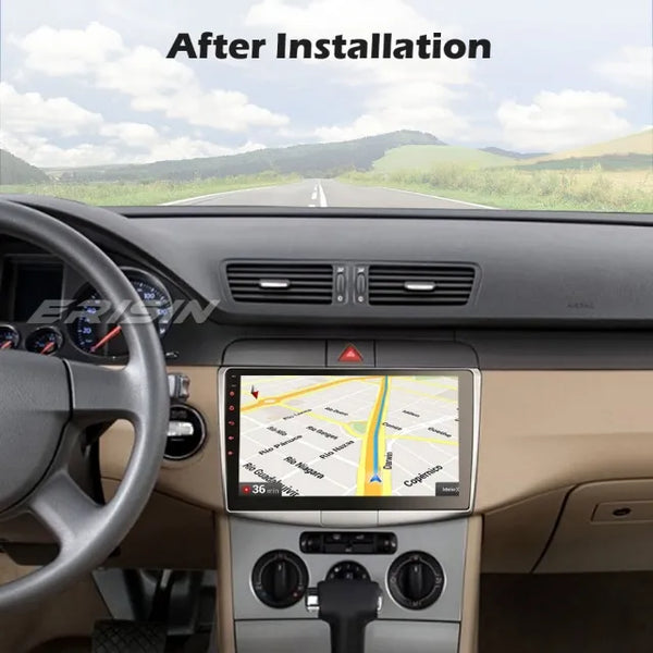 ES8717P 10.1" 8-Core Android 10.0 Car Stereo SatNav GPS Radio for VW Passat CC B6 B7 CarPlay DSP DAB+ CD WiFi 4G OBD BT