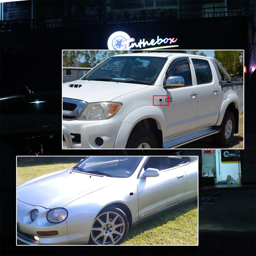 For Toyota Supra MKIV Celica MR2 Corolla RAV4 Prius I Carina E Starlet Hilux Paseo Avensis Verso Front Side Marker Light Shells