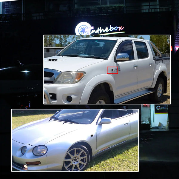 For Toyota Supra MKIV Celica MR2 Corolla RAV4 Prius I Carina E Starlet Hilux Paseo Avensis Verso Front Side Marker Light Shells