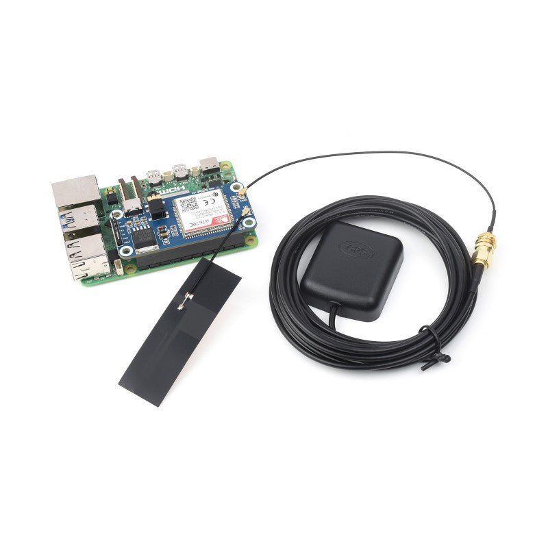 A7670E CAT-1 LTE/GNSS HAT for Raspberry Pi