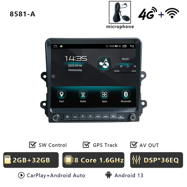 CHSTEK Android13 Car Radio Carplay Navigation For Porsche Cayman Boxster 718 911 918 981 997 Auto Stereo Qualcomm Bluetooth WIFI