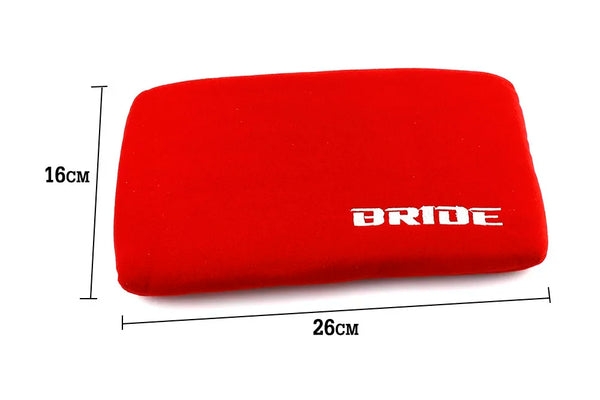 1X JDM BRIDE RECARO Headrest Tuning Pad For Head Rest Cushion Car Bucket Racing Seat