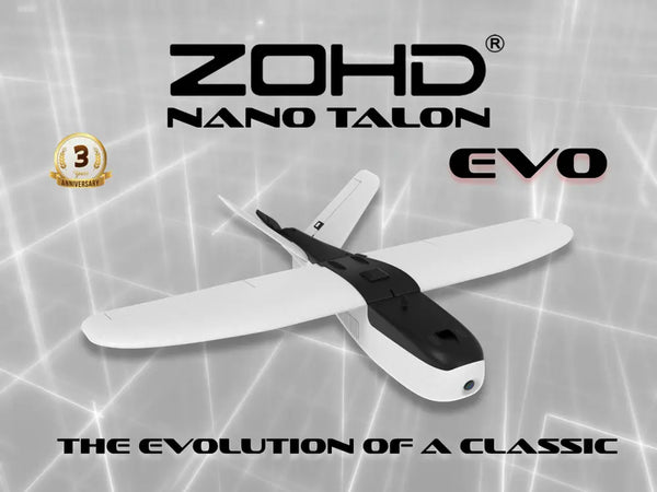ZOHD Nano Talon EVO FPV Airplane (PNP / FPV)