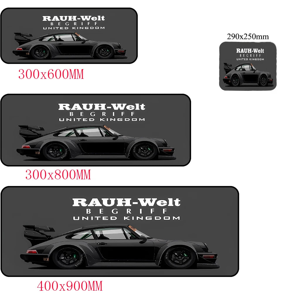 Anime Japan sports car jdm RWB 911 964 933 Mousepad Boy Pad Natural Rubber mousepad Desk Mat Size for Gameing World of tanks C