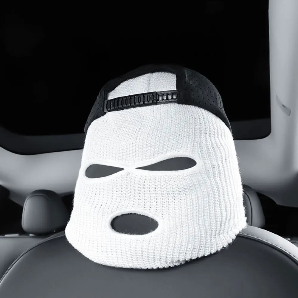 For Tesla Model Y Model 3 Car Seat Headcovering Personality Funny Hats Interior modification accessories Sentinel mode