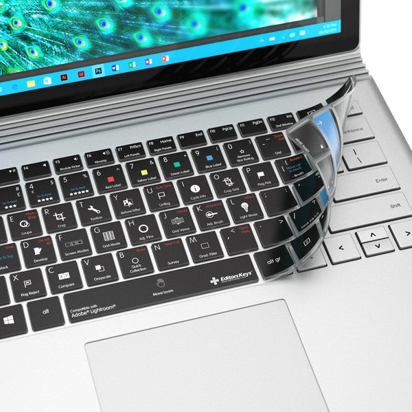 Adobe Lightroom Keyboard Covers for Microsoft Surface Line