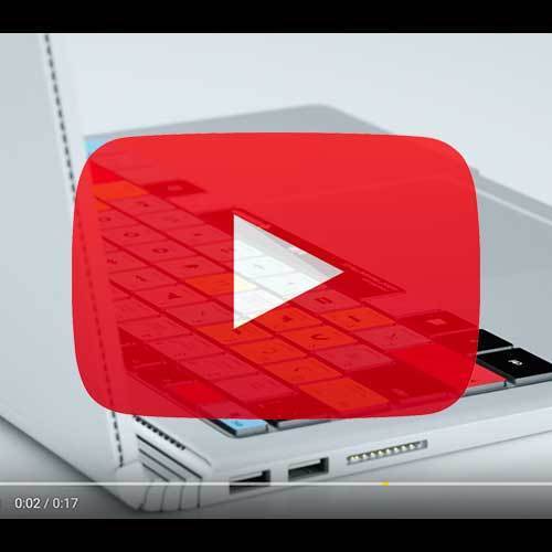 Adobe Premiere Pro Keyboard Covers for Microsoft Surface Line