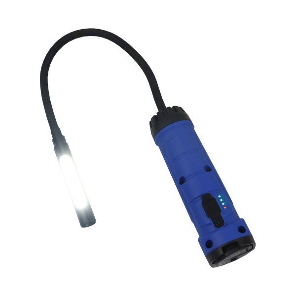 US PRO Tools Rechargeable Magnetic Work Light Torch With Flexible Neck 120 lumens 5480
