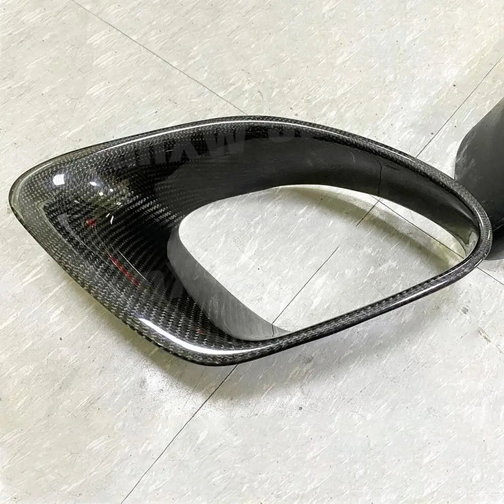 Carbon Fiber Rear Air Inlet Trims Decorative Sticker Car Accessories for Porsche 986 Boxster 1996-2004 Side Fender Air Vent Trim