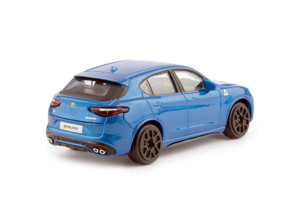 Alfa Romeo Stelvio blue - 1:43 Scale Toy Car