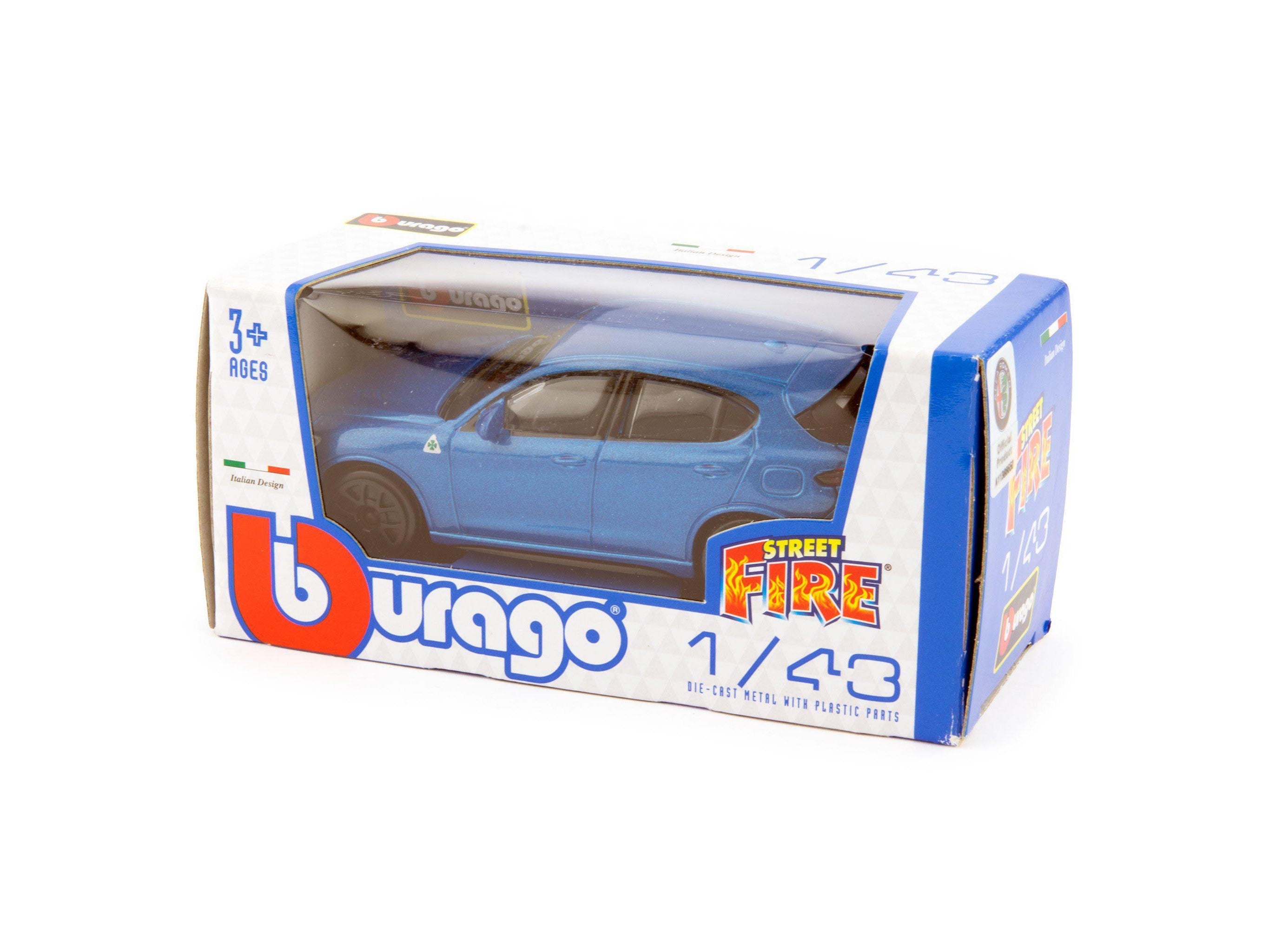 Alfa Romeo Stelvio blue - 1:43 Scale Toy Car