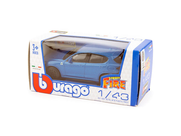 Alfa Romeo Stelvio blue - 1:43 Scale Toy Car