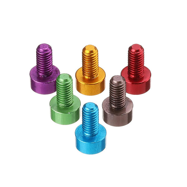 Anodised 7075 Aluminium M3 Cap Head Screw Pack (10pcs)