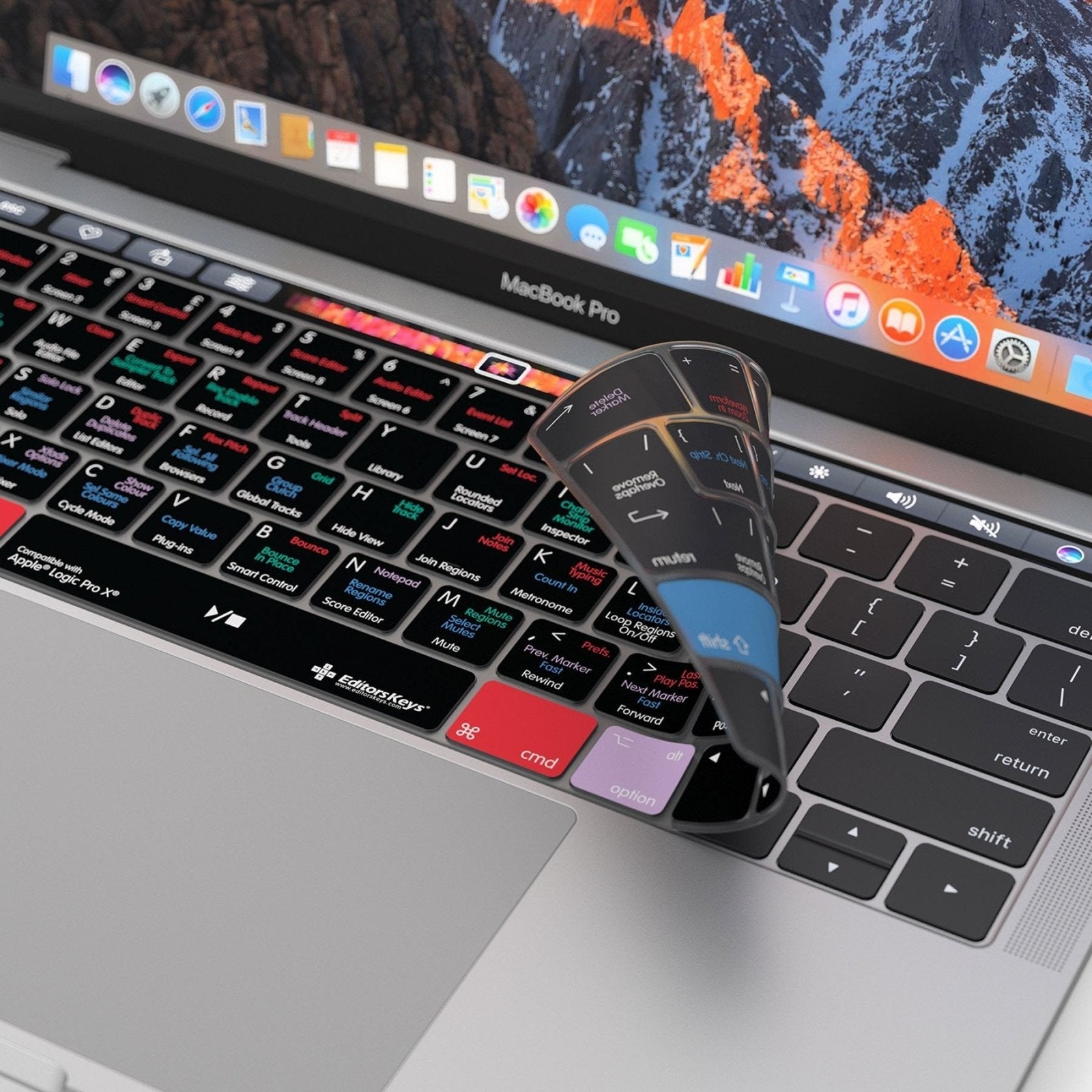 Apple Logic Pro Keyboard Covers for MacBook and iMac