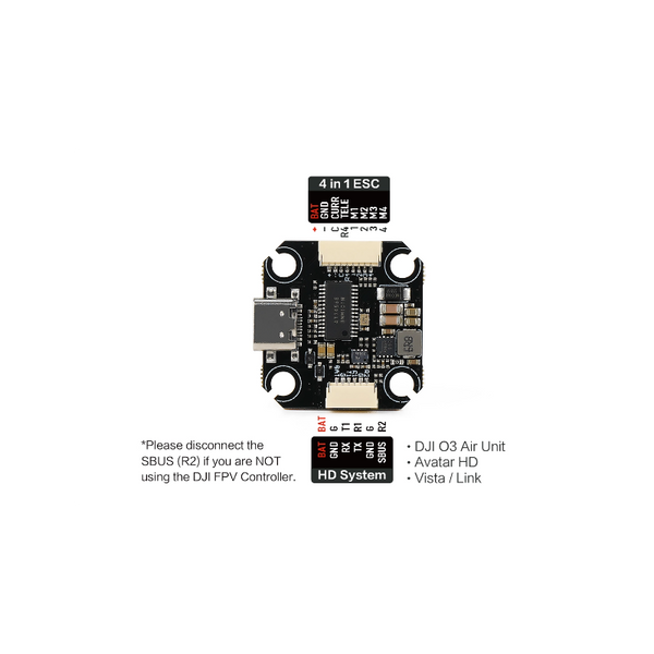 Axisflying Argus Mini F722 Pro 55A Stack