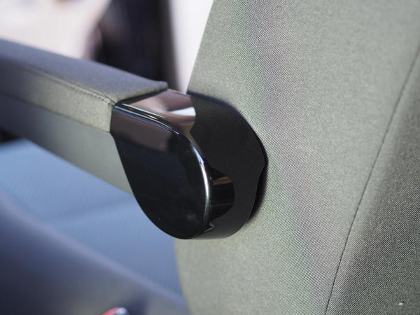 For VW T5, T5.1 Twin Seat Hinge Caps + Arm rest Styling Caps Piano Black Interior Styling