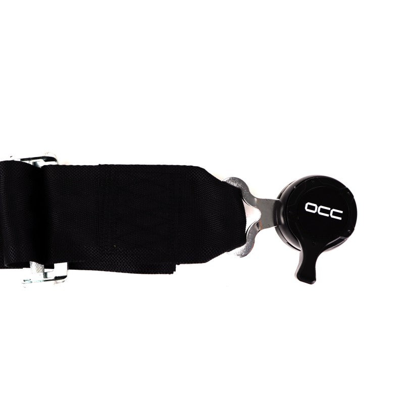 OCC 4 POINTS 3 INCHES BLACK harness 4 point universal seat belt BLACK track rally race bucket safety 3"