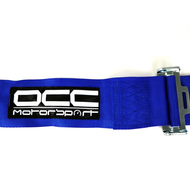 OCC 6 POINTS 3 INCHES BLUE harness 6 point universal seat belt BLUE track rally race bucket safety 3"