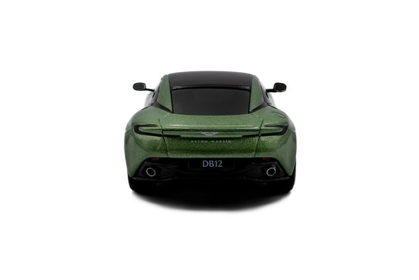 Aston Martin DB12 2023 Iridescent Emerald Green 1:43 Scale Solido Diecast Model