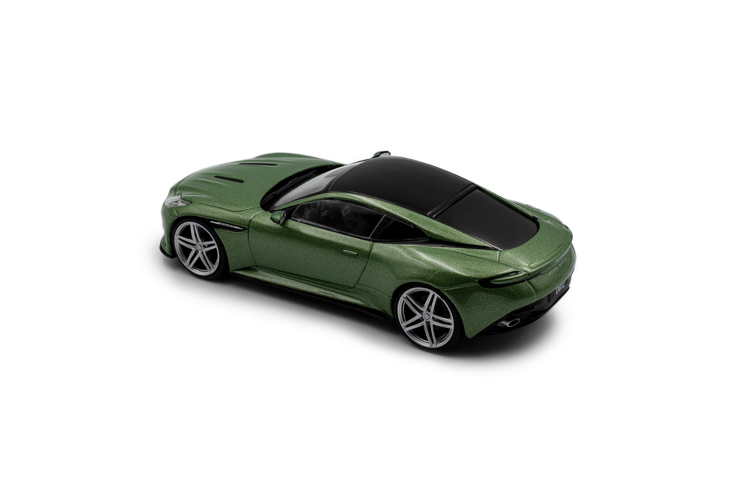 Aston Martin DB12 2023 Iridescent Emerald Green 1:43 Scale Solido Diecast Model