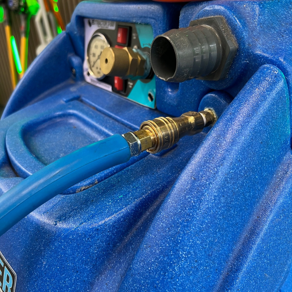 Astrox 15ft Smooth Carpet Cleaner Solution Hose With QR Fittings