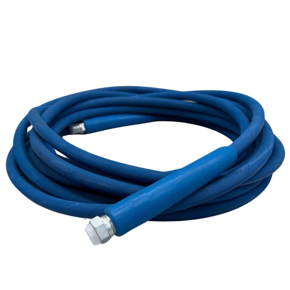 Astrox 3/8" BSP 2 Wire High Pressure Blue Non Marking Hose - 400bar Rated