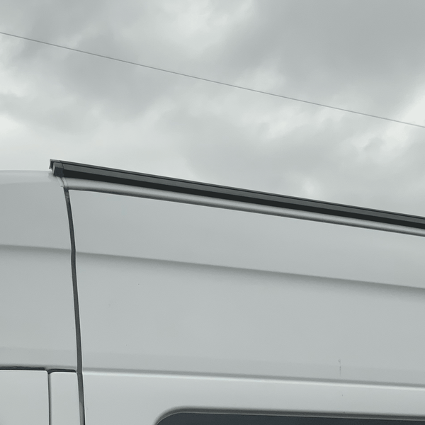 For Mercedes Sprinter / Dodge Sprinter Black Awning Rails -  Ideal for Campervan Drive-Away Awnings & Reimo Compatibility