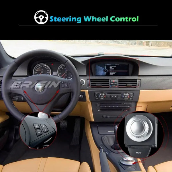 ES2660B 8.8” CarPlay Android 10 Car Stereo GPS Radio SatNav BMW 3 Series E90 E91 E92 E93 5 Series E60 E61 6 Series E63 E64 IPS