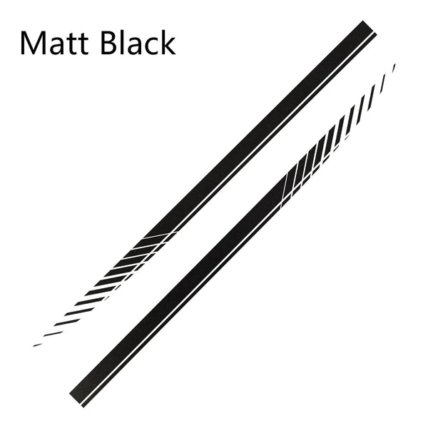 Car Sticker For Audi Volkswagen VW Ford BMW Toyota Honda Mercedes Benz Renault Auto Side Stripe DIY Decal Car Tuning Accessories