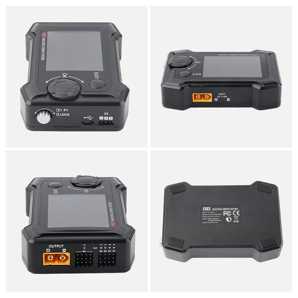 ToolKitRC - ST8 Advanced Servo tester 2.4" TFT 7-28v Sbus PPM 500-2500us