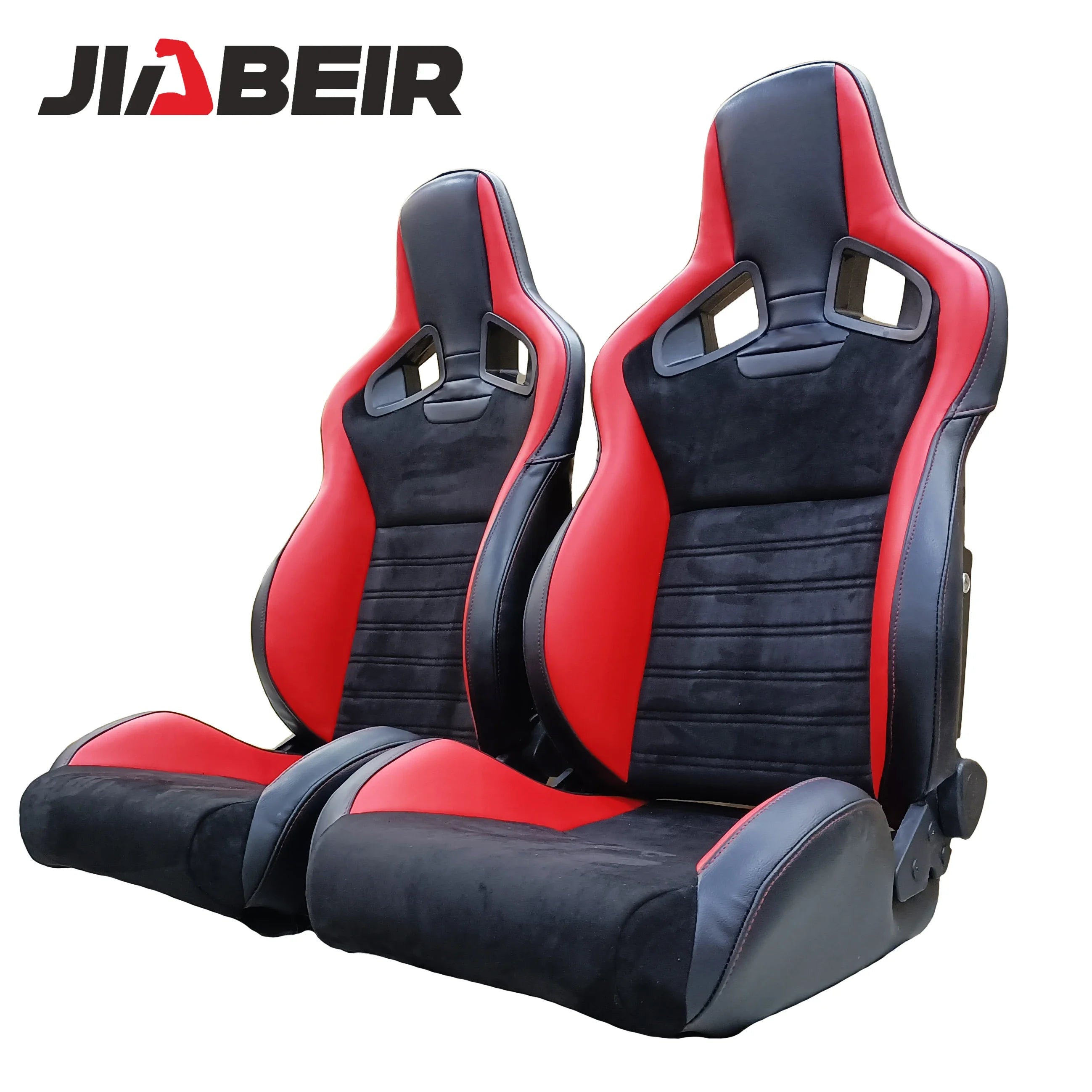 JIABEIR 1039R Fiberglass Comfortable Racing Adjustable Luxury Leather Fabric Car Vehicle Seats