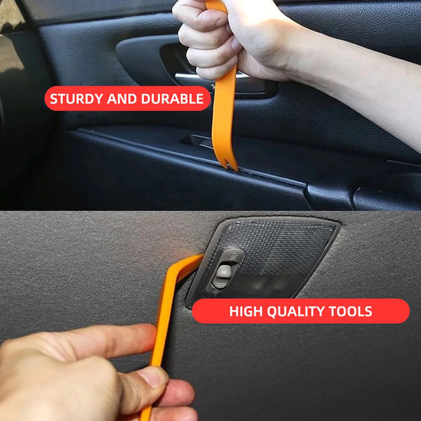 1/4pcs car door clip car disassembly tool set DVD stereo modification kit interior plastic decorative panel instrument panel