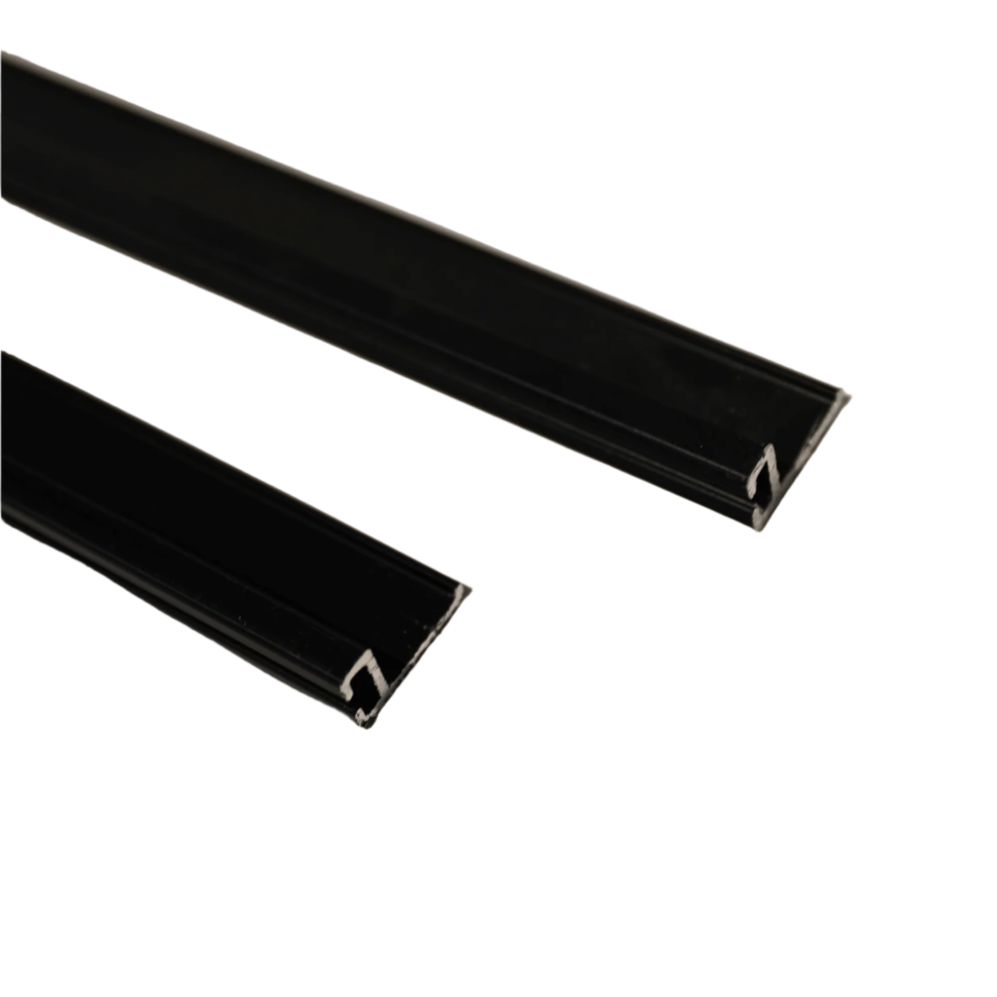 Van-X Barn Door Curtain Rails – 2x L-Shaped (90 degree) Rails for Van Curtain Kit Replacements or Spares