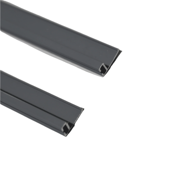 Van-X Barn Door Curtain Rails – 2x L-Shaped (90 degree) Rails for Van Curtain Kit Replacements or Spares