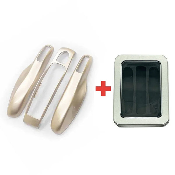 3Pcs Car Smart Remote Key Case Fob Cover Shell for Porsche Panamera Spyder Carrera Macan Boxster Cayman Cayenne 911 970 981 991