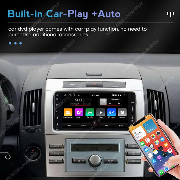 Android 13 Wireless Carplay Auto Car multimedia player IPS Screen GPS WIFI 7/8/9'' Car Radio For VW Passat golf Polo Jetta Skoda