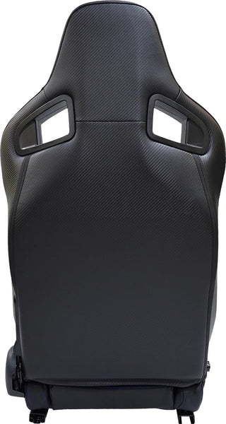 Jiabeir 1039R Series Universal Reclinable Black PVC Bucket Racing Car Seats