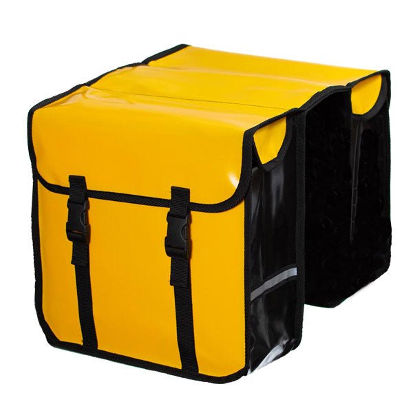 BikyBag Classic CW - Waterproof Bicycle Double Panniers (Yellow)