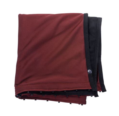 For VW T6.1 Transporter Van Conversion Premium Curtains - Black/Burgundy - CREATE YOUR OWN BUNDLE! Van-X